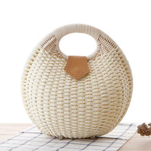 Load image into Gallery viewer, Design Handmade Straw Bag
