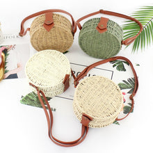 Load image into Gallery viewer, Women Summer Rattan Bag