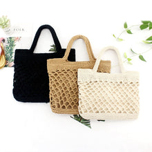 Load image into Gallery viewer, New Hollow Fishing Net Woven Bag