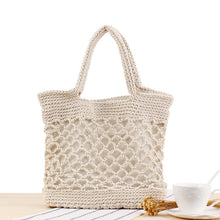 Load image into Gallery viewer, New Hollow Fishing Net Woven Bag