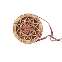 Load image into Gallery viewer, Round Straw Hand Bags Women