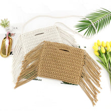 Load image into Gallery viewer, Tassels Straw Bag