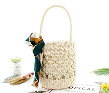 Load image into Gallery viewer, Beach Straw bag