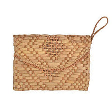 Load image into Gallery viewer, Straw Clutch Purse Women