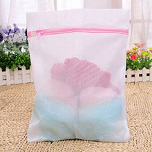 Load image into Gallery viewer, Clothes Washing Machine Laundry Bra Aid Lingerie Mesh Net Wash Bag Pouch Basket femme 3 Sizes